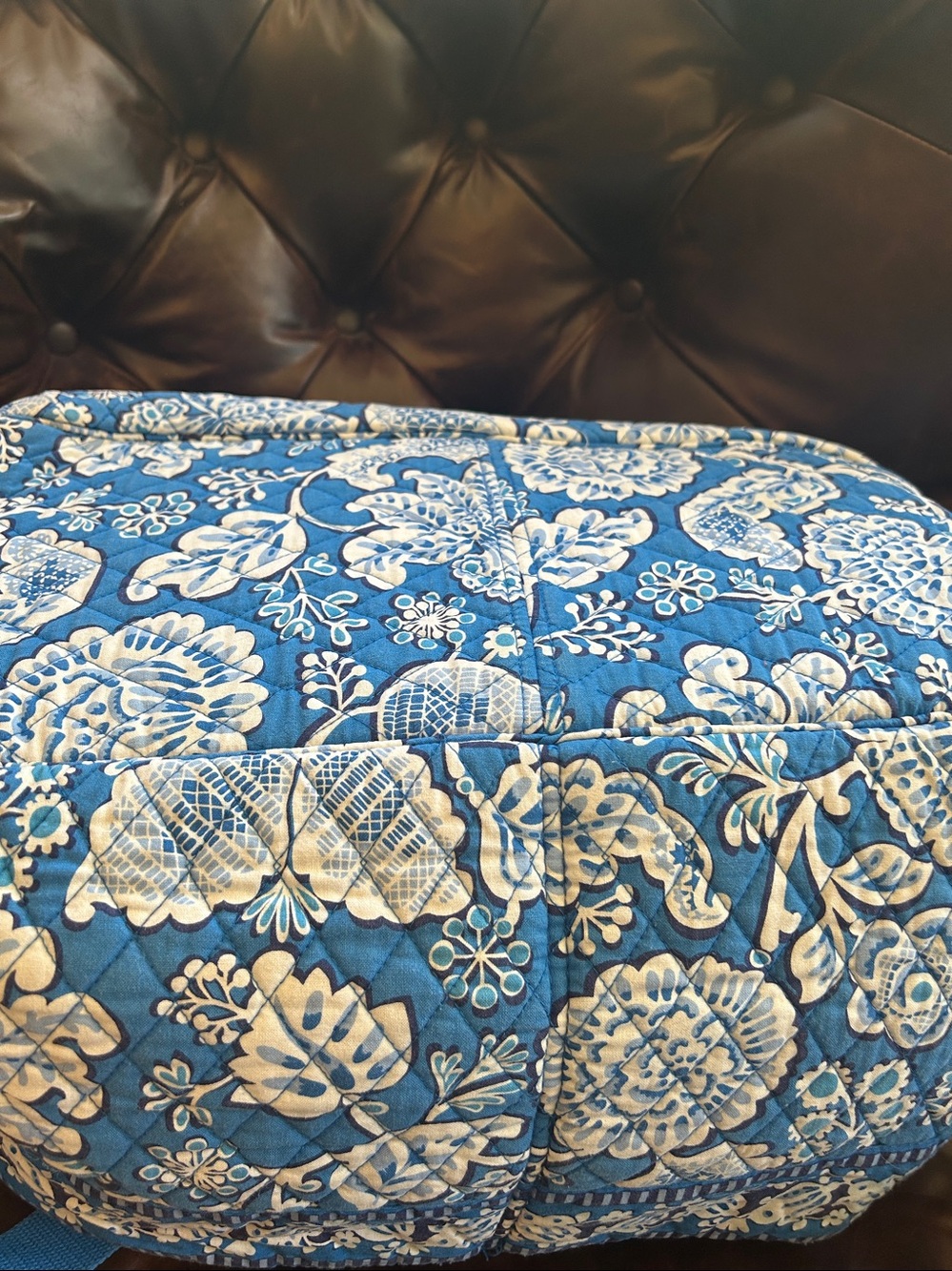 Vera Bradley Blue Lagoon Weekender Bag - Picture 3 of 5